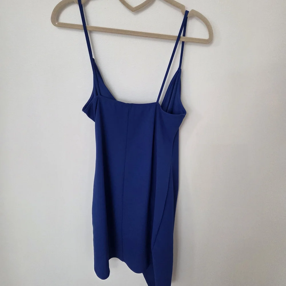 Windsor Cobalt Asymmetrical Dress - Picture 6 of 7